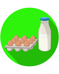 Dairy products and eggs